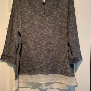 Vanity layered look top